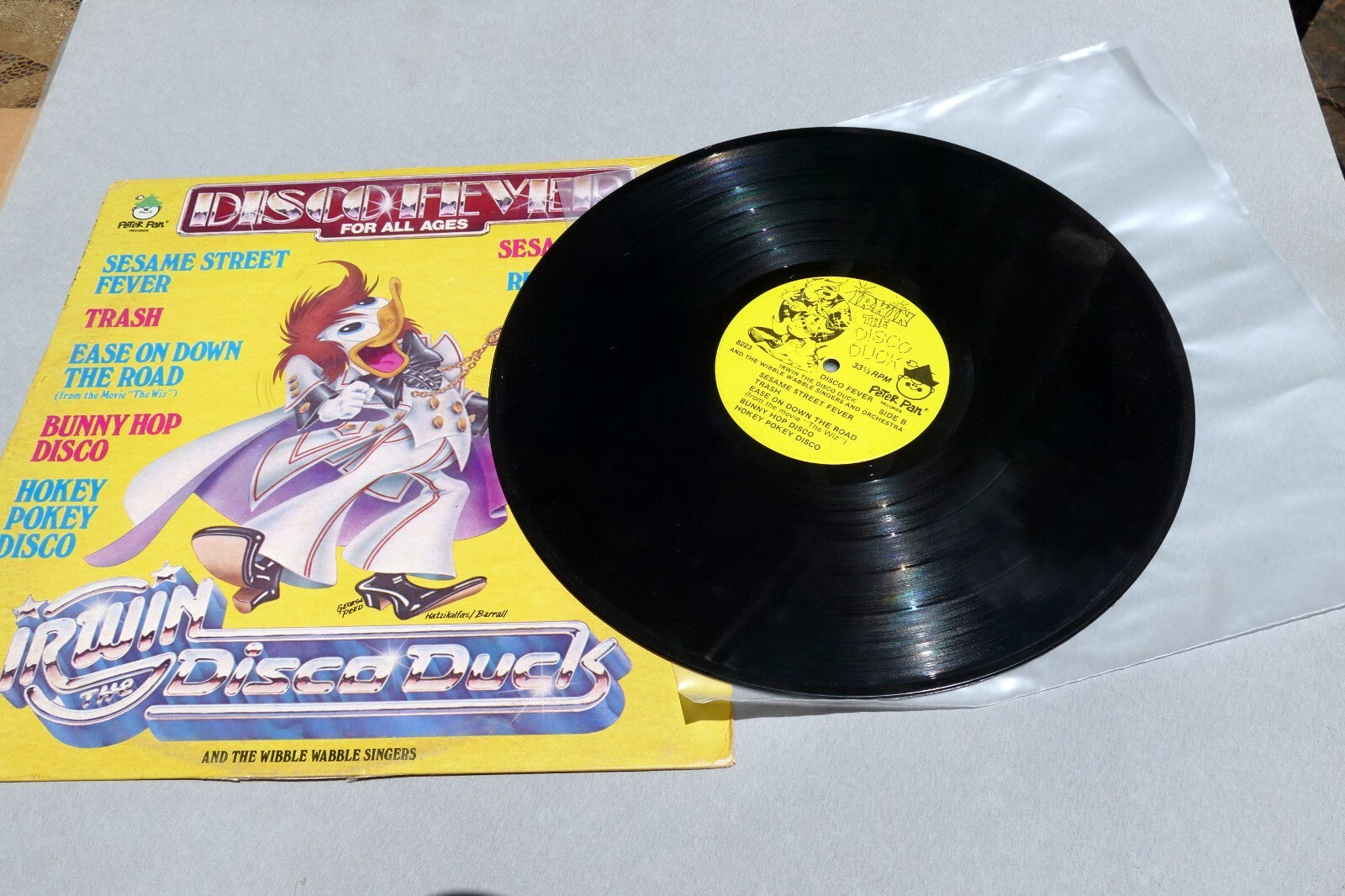 Disco Duck - Disco Fever  Hits For Kids (1978)  Vinyl LP  8223