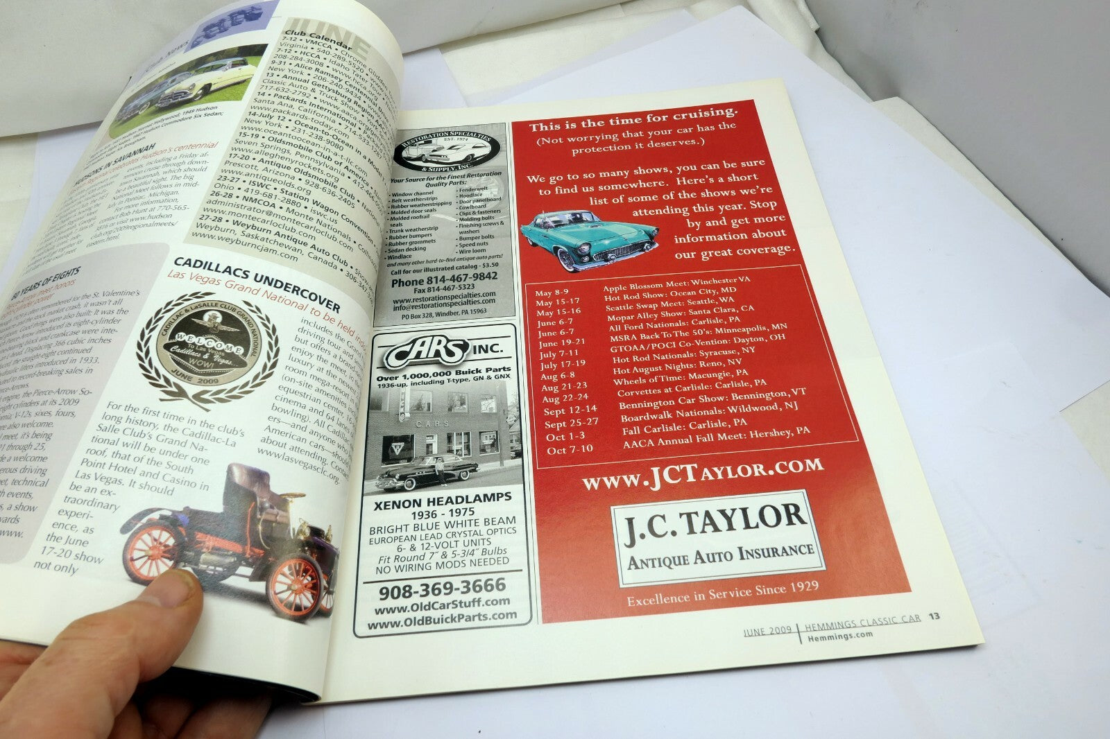 Hemmings Classic Car Ramblers!  Magazine June 2009 1930 Pierce-Arrow 1954 Strato