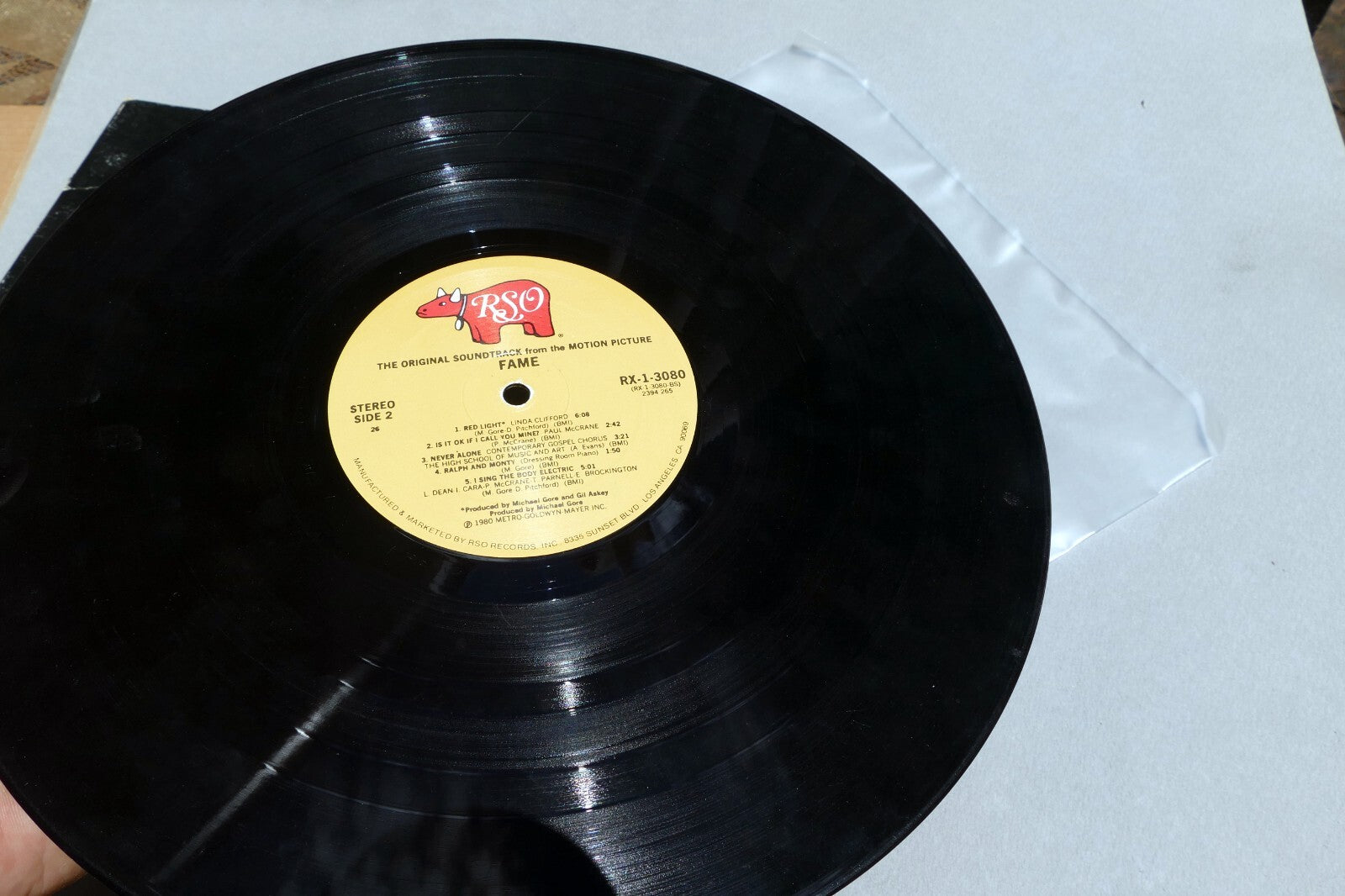 FAME - Original Soundtrack - Vinyl LP  1980  MGM  RX-1-3080 Alan Parker