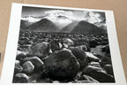 Mt. Williamson Sierra Nevada Photograph Ansel Adams 1944 greeting card A-013-95