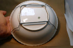 Victoria AUSTRIA HAND PAINTED, SIGNED PORTRET PLATE 9 1/2" Antique