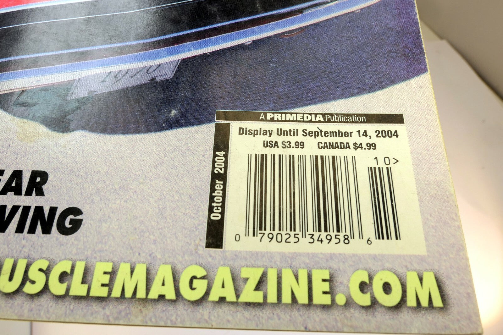 MOPAR Muscle Magazine October 2004 '65 Hemi Road Racer '57-59 Imperial History