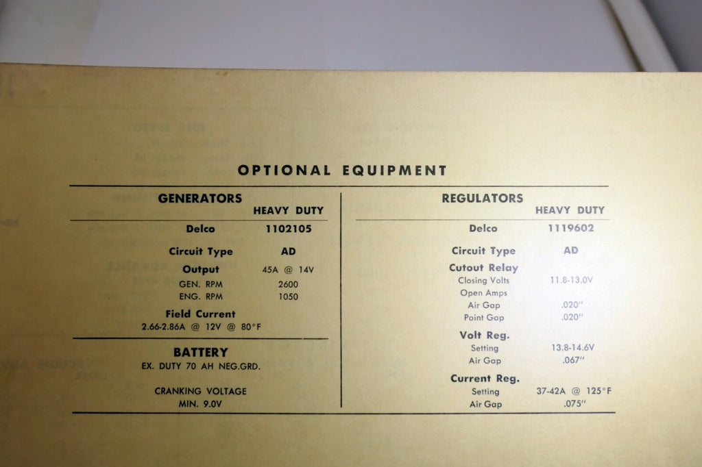 1958 Pontiac All Models Chart Sheet Wiring Diagram Sun Electric Corporation