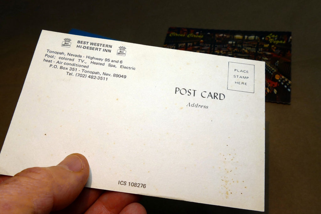 Unposted Postcard 4  lot from 1970's Las Vegas Nevada State USA