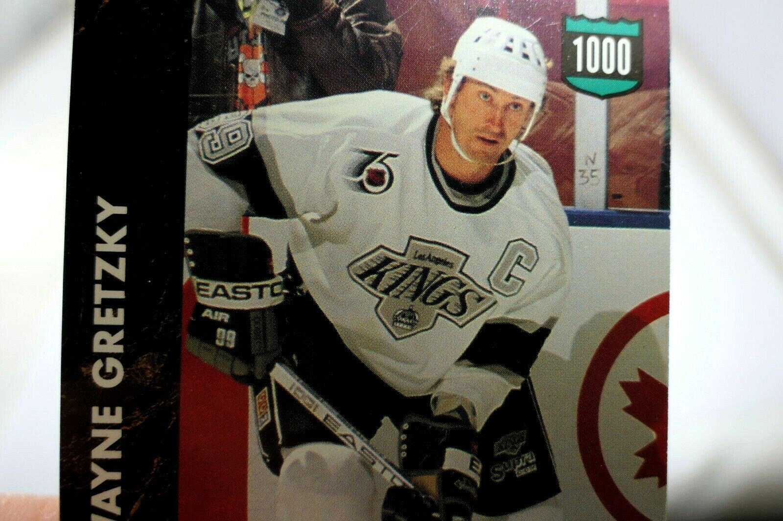 Parkhurst 1991 los angeles kings trading card wayne gretzky 207