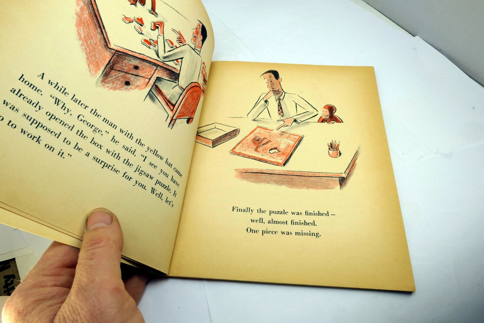 Curious George Goes to the Hospital by Rey, H. A.; Rey, Margret  1971 4th Print