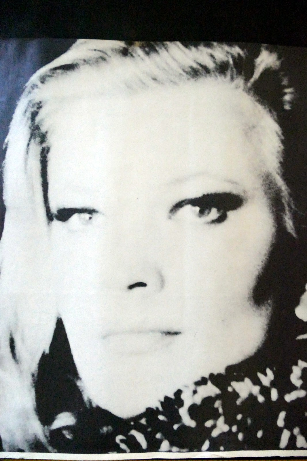 " faces" wendy porter poster vintage large 22x36"