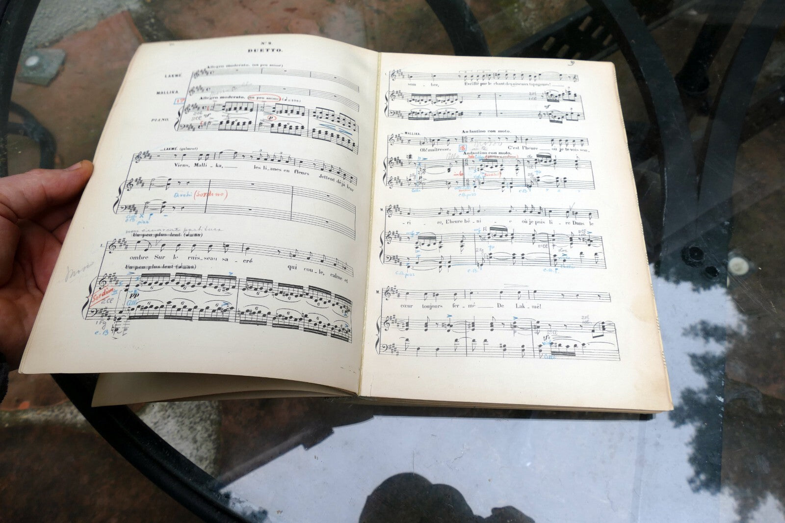 1883 Lakme sheet music  Léo Delibes  Opera en Trois Actes Paris Property Peroni