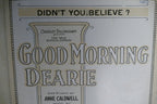 Didn't you believe sheet music 1921 by jerome kern, anne caldwell from good morning dearie