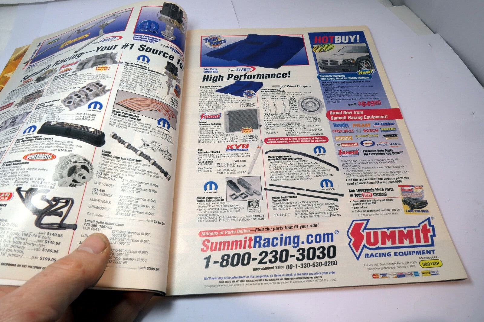 MOPAR Muscle Magazine January 2008 In-Your-Face Duster, '58 Dual Chia, A/FX