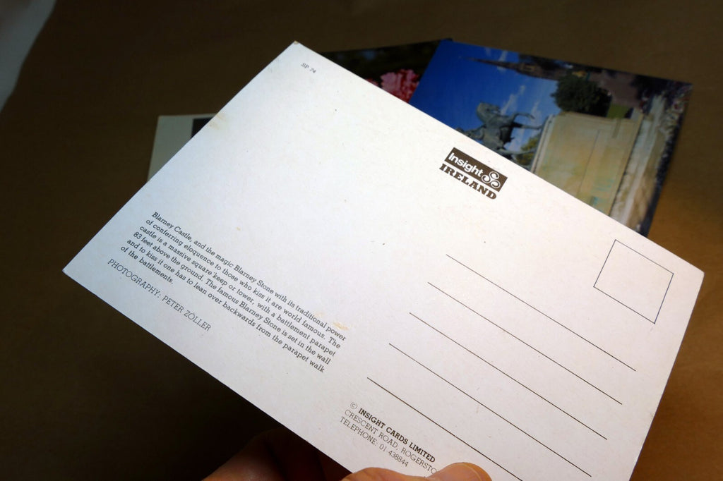 Postcard lot of 5 Ireland Switzerland Italy Europe