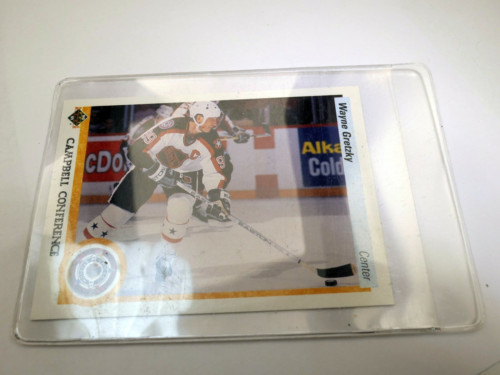 1991 Upper Deck All Star Card # 476 Wayne Gretzky Campbell Conference Center