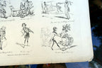 Old WAYS and NEW WAYS No 5 HENRY HEATH CARICATURE PRINT  1840 Victorian