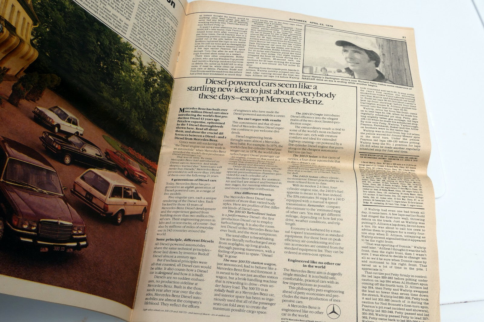 April 1979 Auto Week Magazine Jaguar MK II 3.8 Ferrari win Grand Prix West Pinto