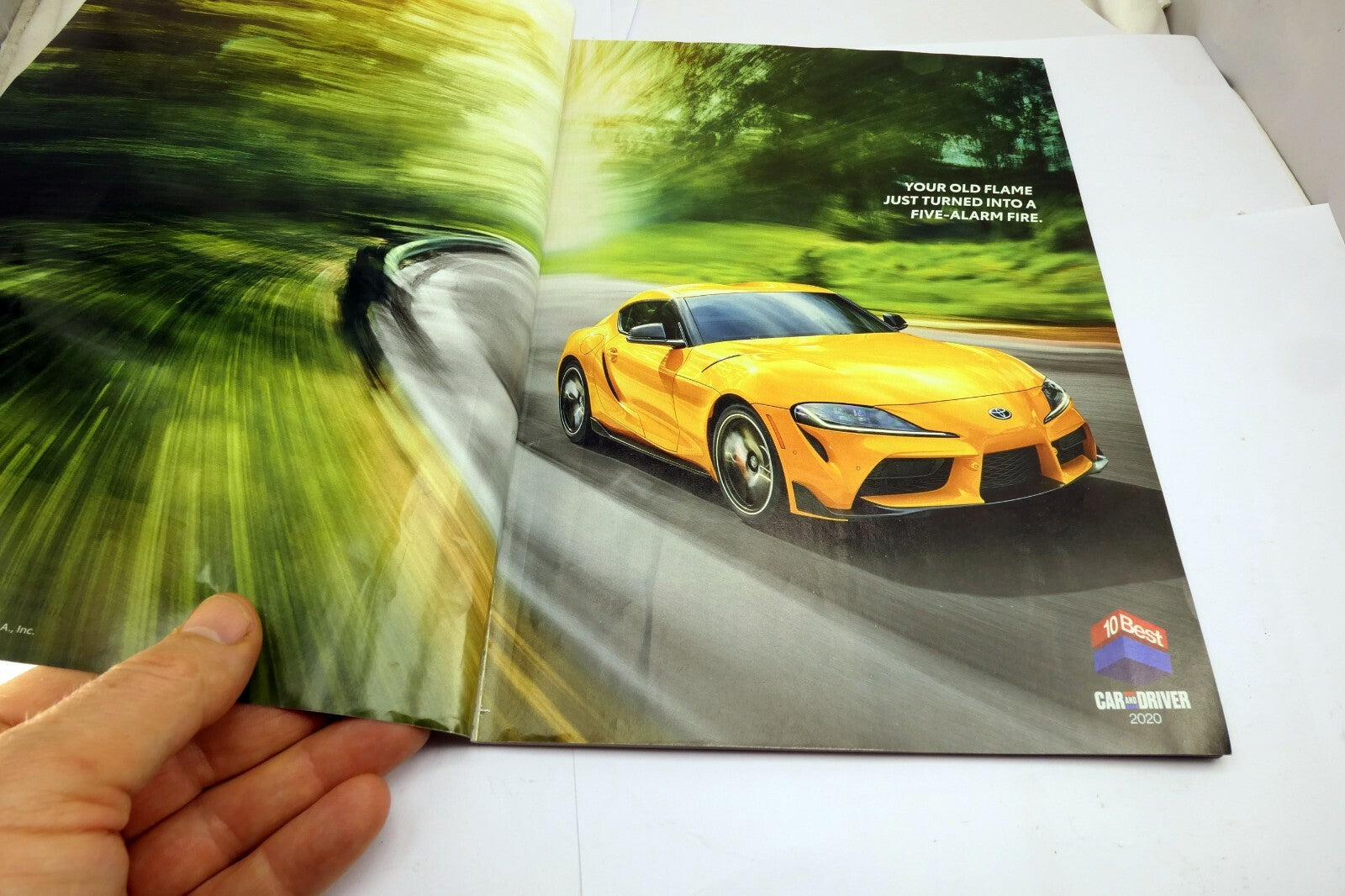 Car and Driver January 2020 magazine 10-Best Vehicles of the Year Jeep Corvette