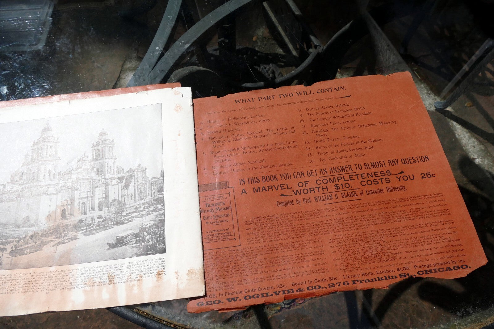 Sights and Scenes of the World - Part 1 , Photo Views of the world October 1893