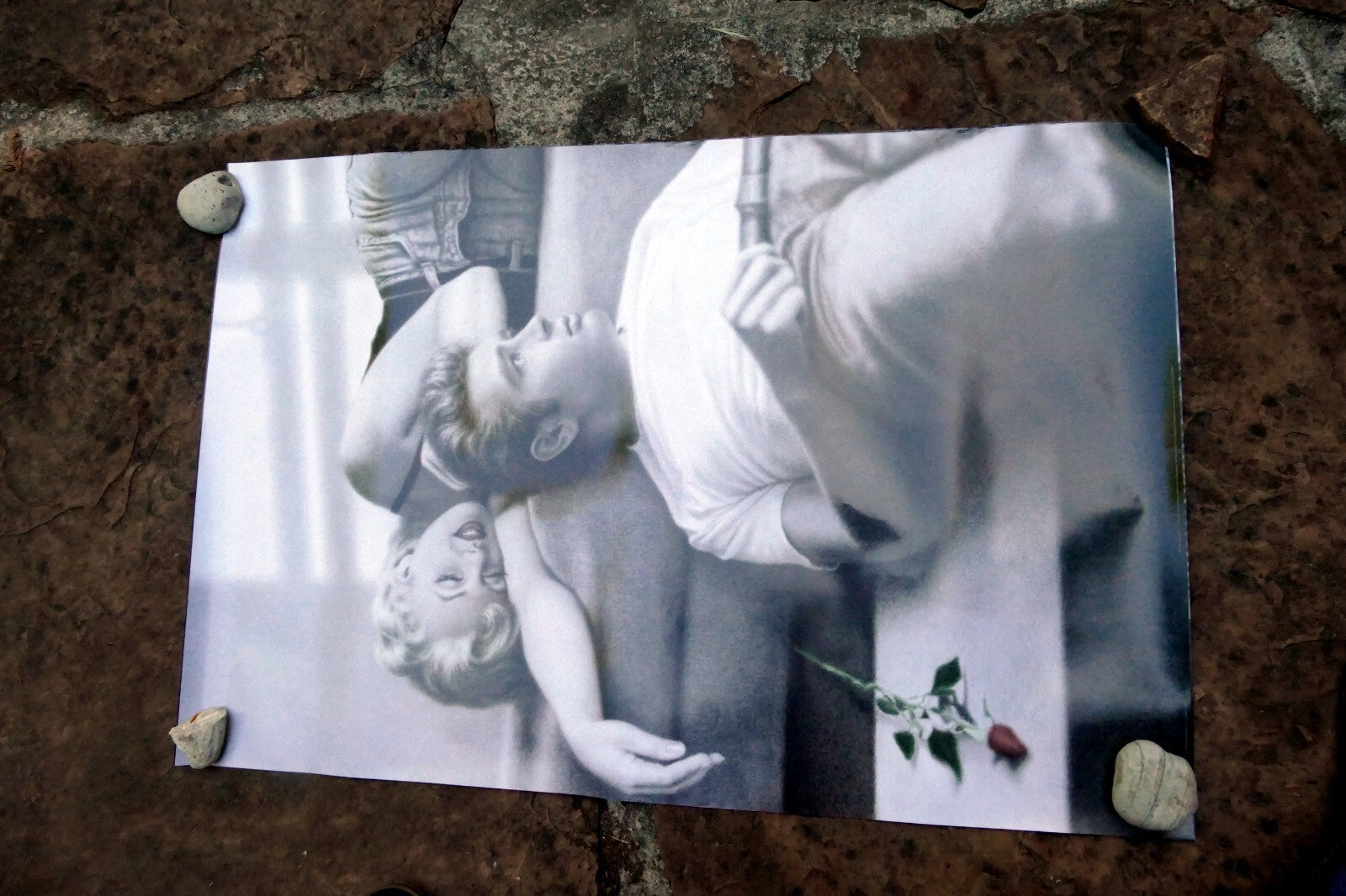 Marilyn Monroe James Dean Icons Art Print 36in x 24in large wall poster