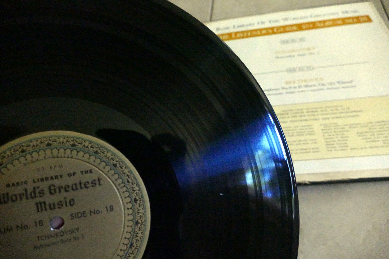 Basic Library WORLDS GREATEST Music 1958 LP Tchaikovsky Beethoven Album No 18