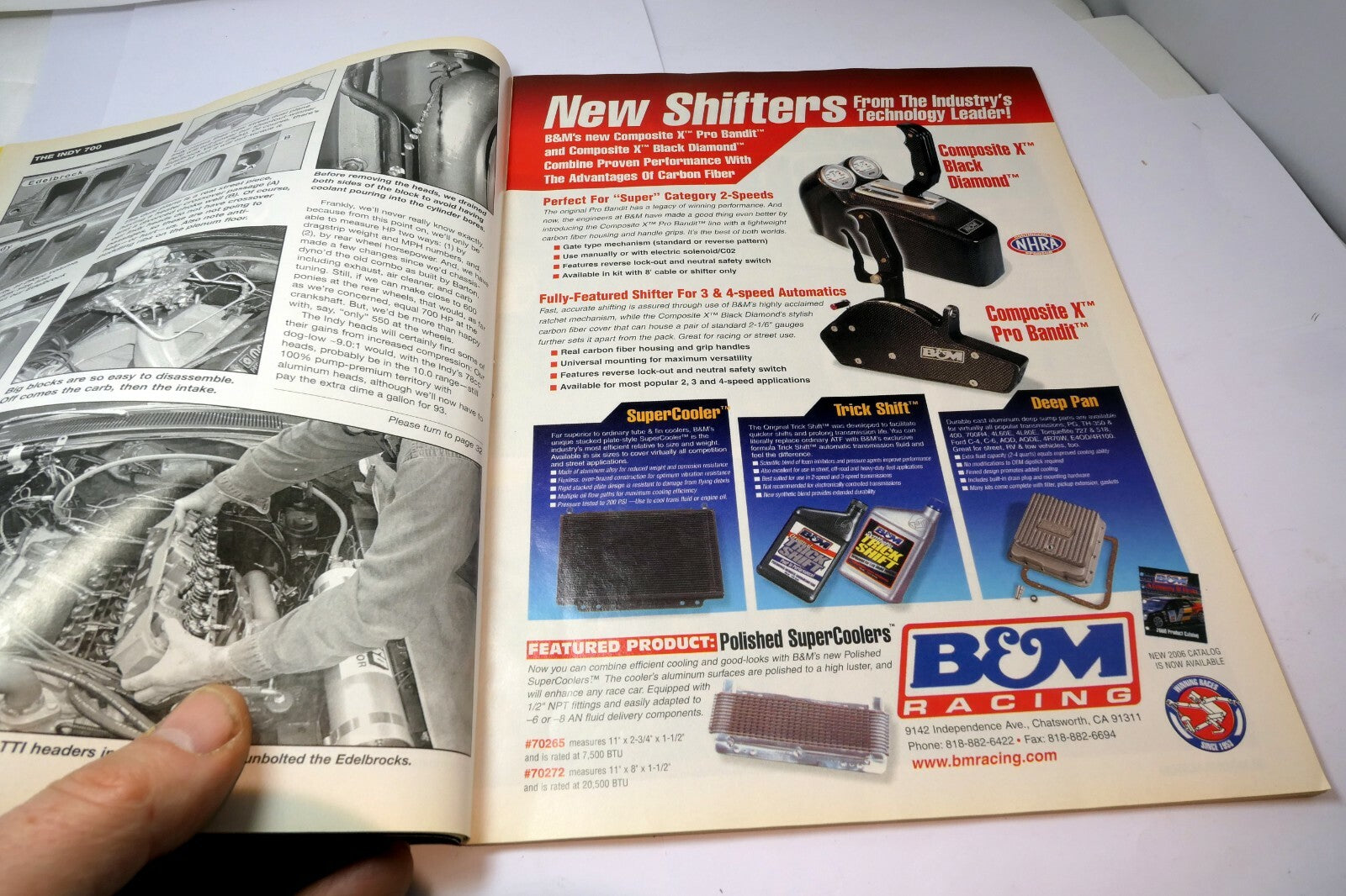 MOPAR Action Magazine June 2006 '70 HemiCuda Ragtop Road test