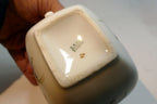 Z.S. & Co Creamer pitcher Flowers Pink with gold trim  made in Bavaria