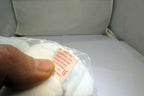 TY Beanie Babies "Mrs" USA 8" White Teddy Bear for Wedding Anniversary bride
