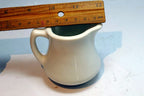 Bailey Walker Vitrified China Pottery Water Milk Pitcher   Bedford Oh small 3"