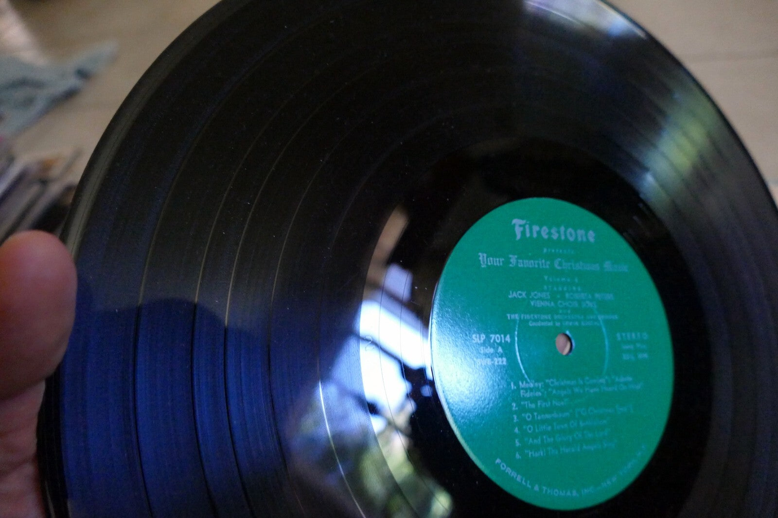 Firestone Your Favorite Christmas Music Vol 6 LP  1967  SLP 7014  A23