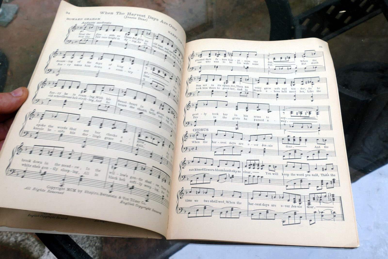 Harry Von Tilzer's Favorite Hits Songs Sheet Music 1922