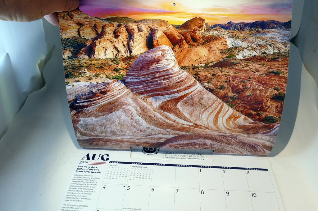 American Grandeur 2024 Wall Calendar  California Lithuanian Credit Union USA