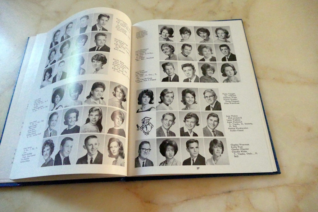 1963 TERMAN JUNIOR HIGH SCHOOL YEARBOOK ANNUAL JOURNAL PALO ALTO  TIGER TRACKS