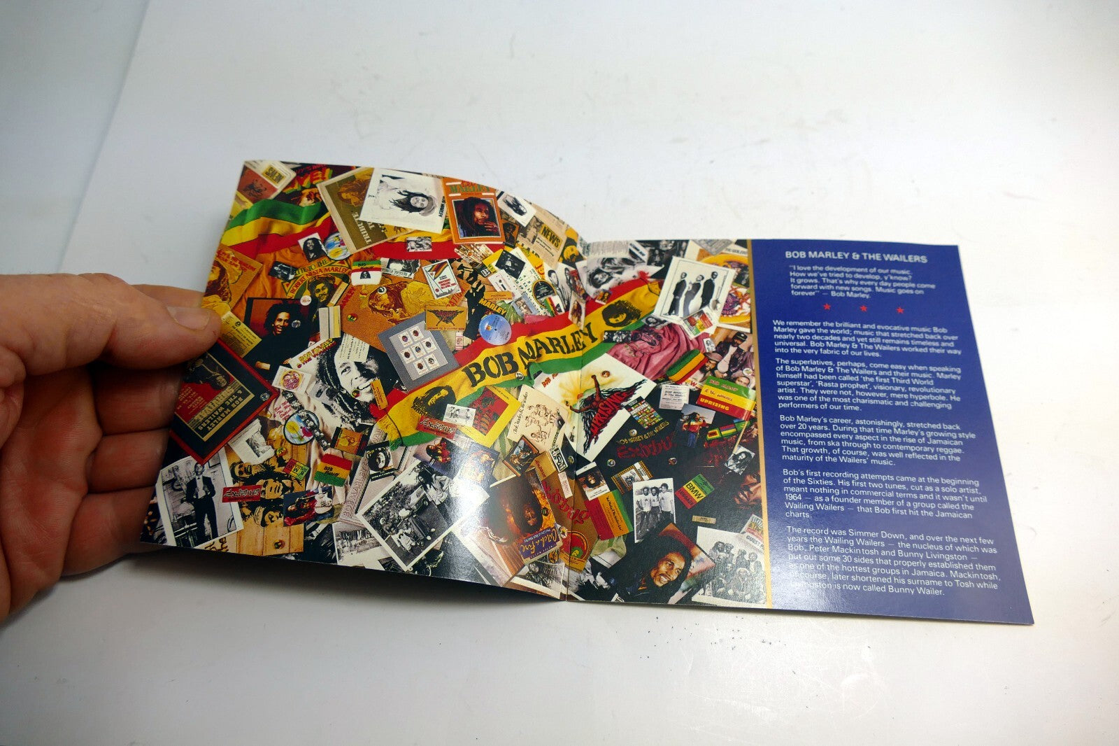 INLAY Cover ART Only NO Case, or CD included - Legend Bob Marley and the Wailers