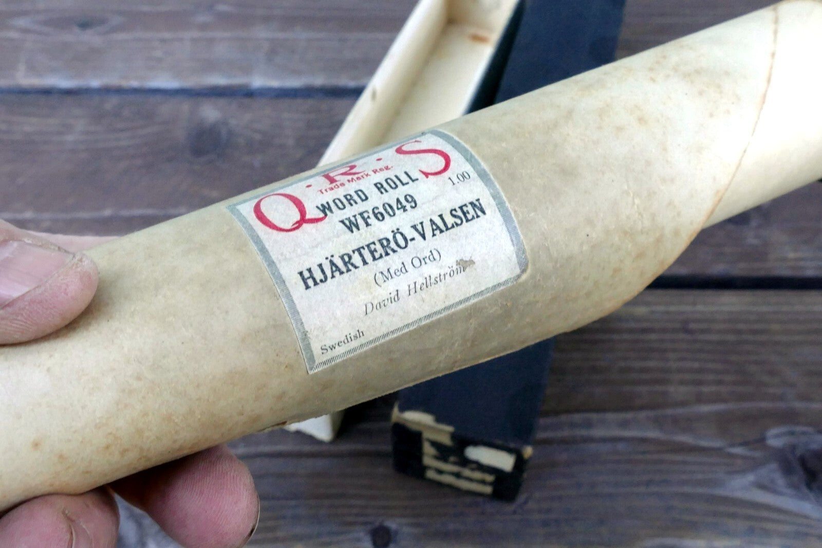 Qrs word roll wf6049 hjartero valsen david hellstrom   as is