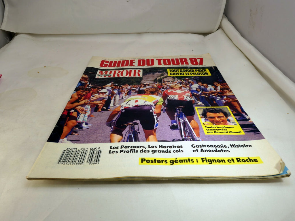 Guide Du Tour 87 magazine France  Cycling mirror no. 396 Juillet 1987