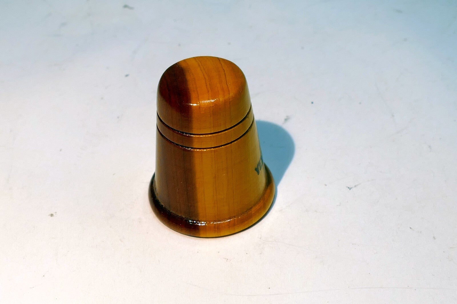 Thimble Souvenir Yellowstone National Park USA wooden