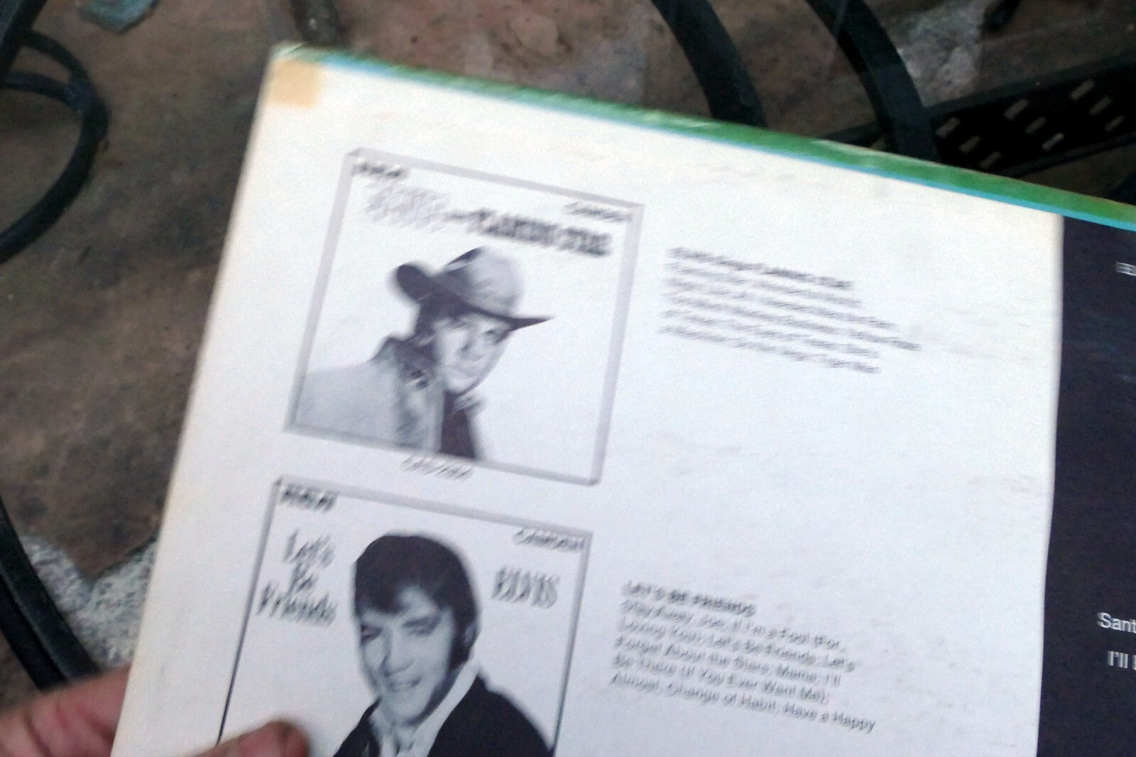 1970 Elvis Presley Elvis' Christmas Album RCA CAL-2428 - ALBUM ART COVER ONLY