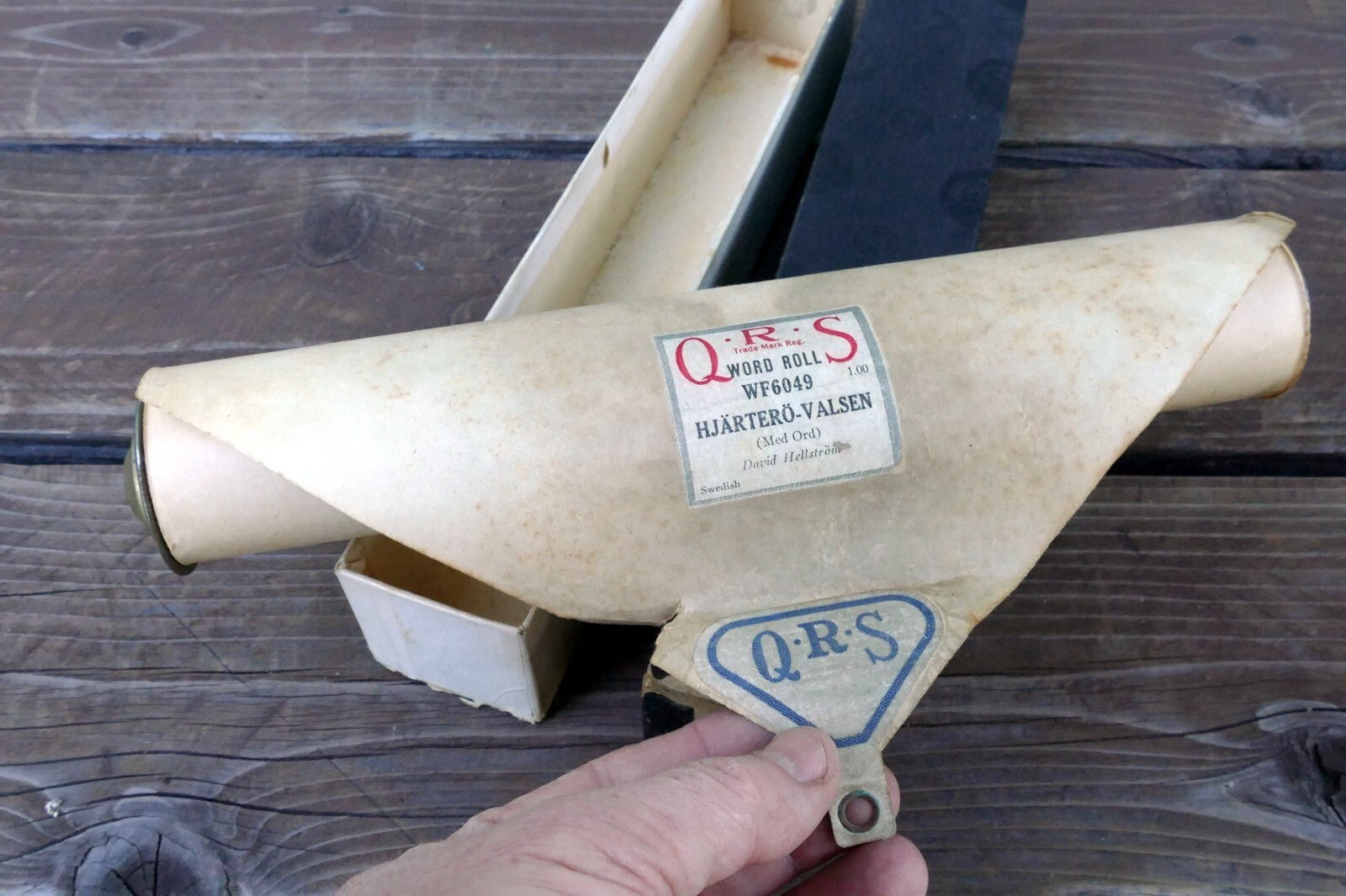 QRS Word Roll WF6049 Hjartero-Valsen David Hellstrom - AS IS