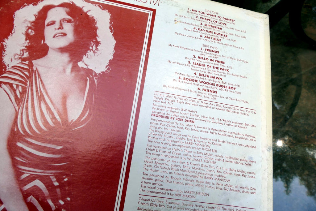 Bette Midler: The Divine Miss M - Vinyl Record LP - 1972 Atlantic SD 7238