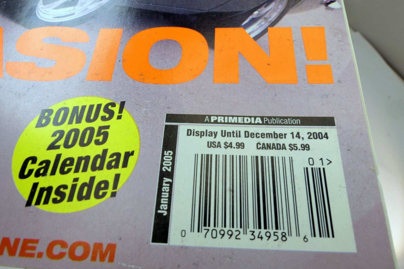 MOPAR Muscle Magazine January 2005 550 HP 440  w/ Exhaust Manifolds
