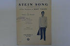 Stein song (university of maine), 1930, sheet music by lincoln colcord and e.a. fenstad