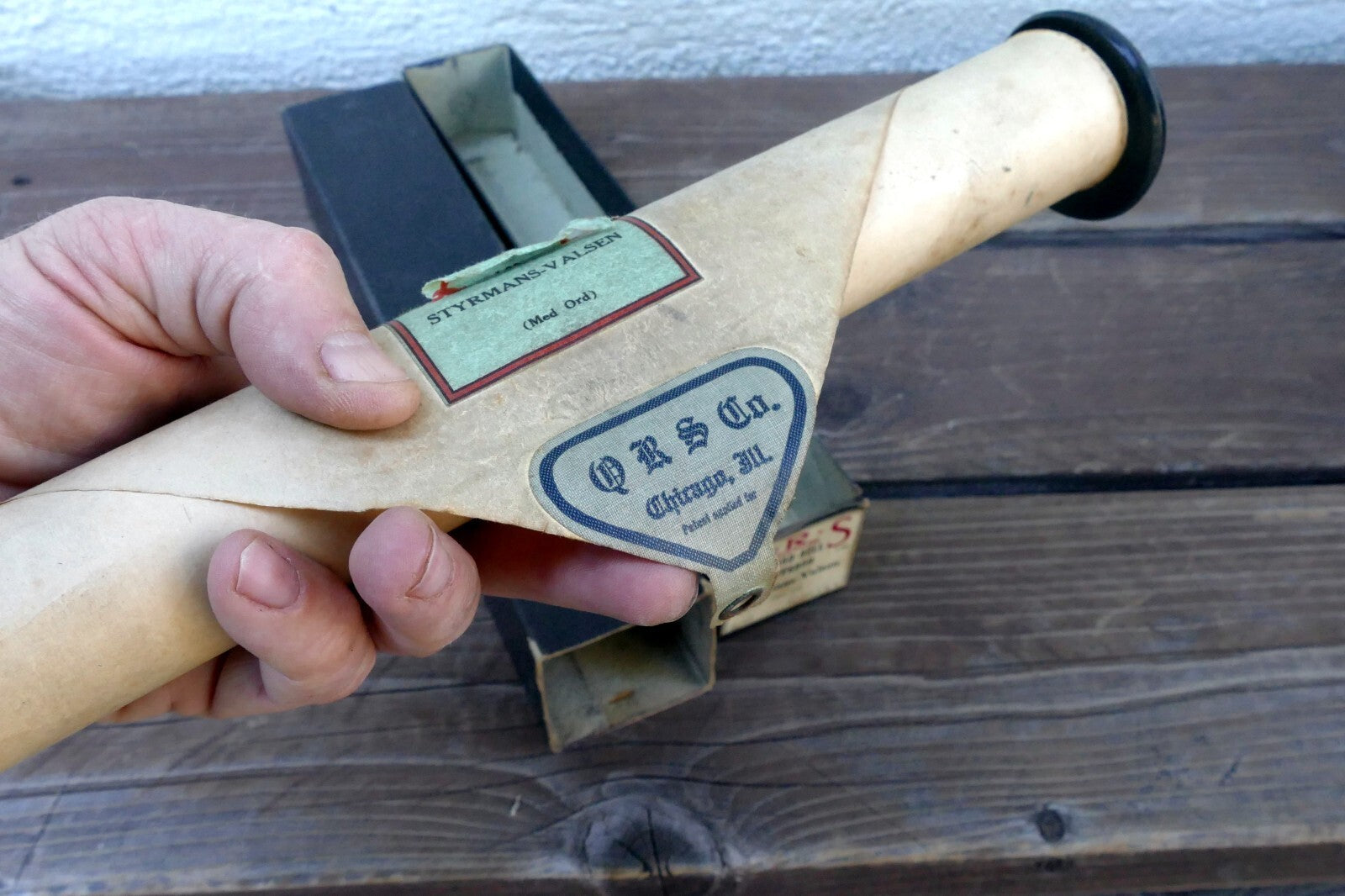 QRS Word Piano Roll WF6050 Styrmans-Valsen Swedish Pilot waltz