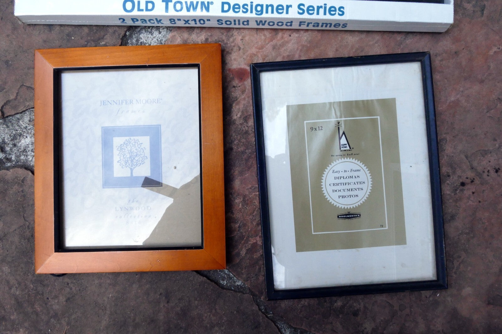 Pack of 5 Four  Solid Wood Picture Portrait Frame  8X10" Art Photo  lot