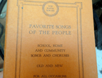 Sheet music favorite songs of the people vox populi 1927 theodore presser co