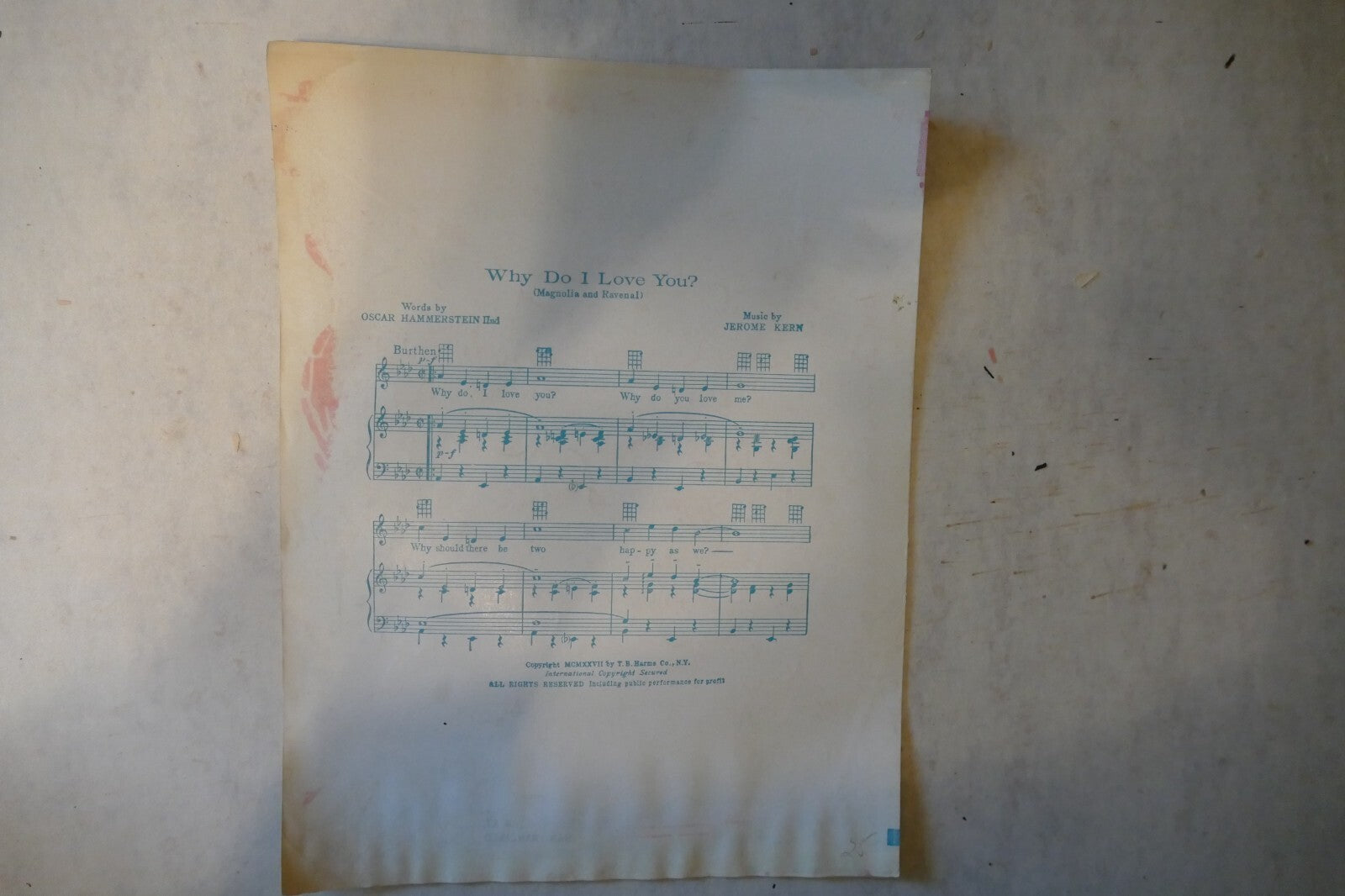 Look For The Silver Lining 1920, from "Sally" musical, Jerome Kern, Edward Royce