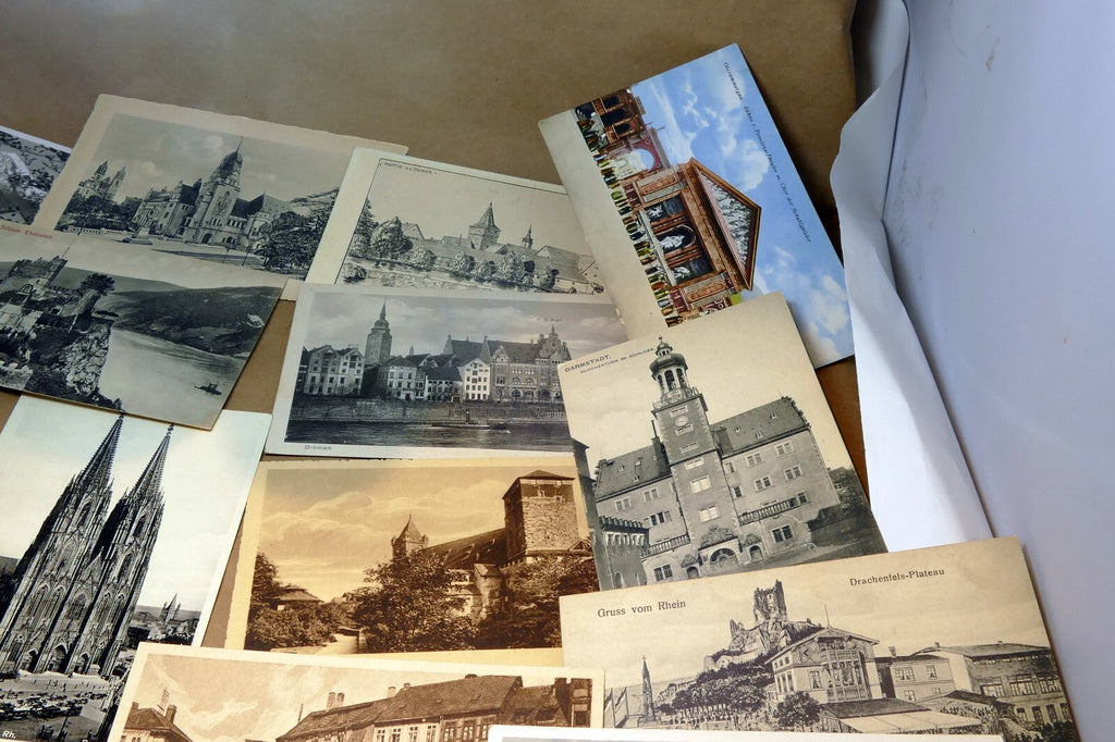 Germany Austria Unposted Postcard Lot pack of 19 from 1920's 1930's