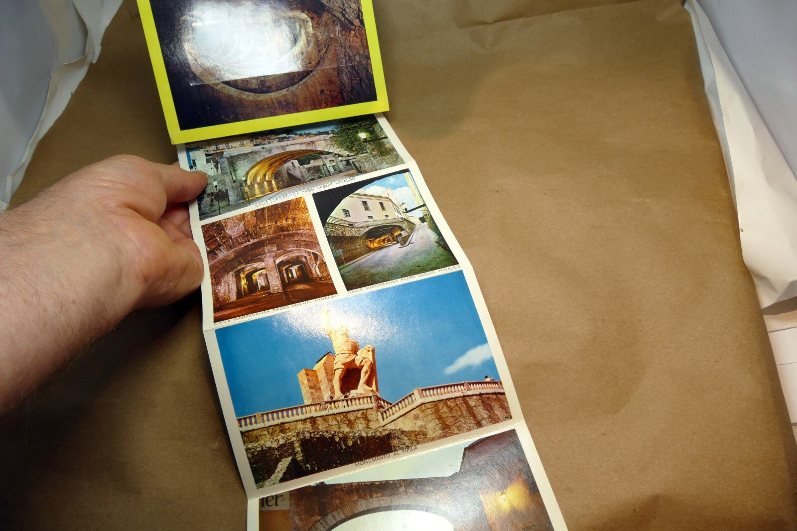 1970's MEXICO Postcard Pack of 7 Unposted Guanajuato GTO Panoramic Scenic