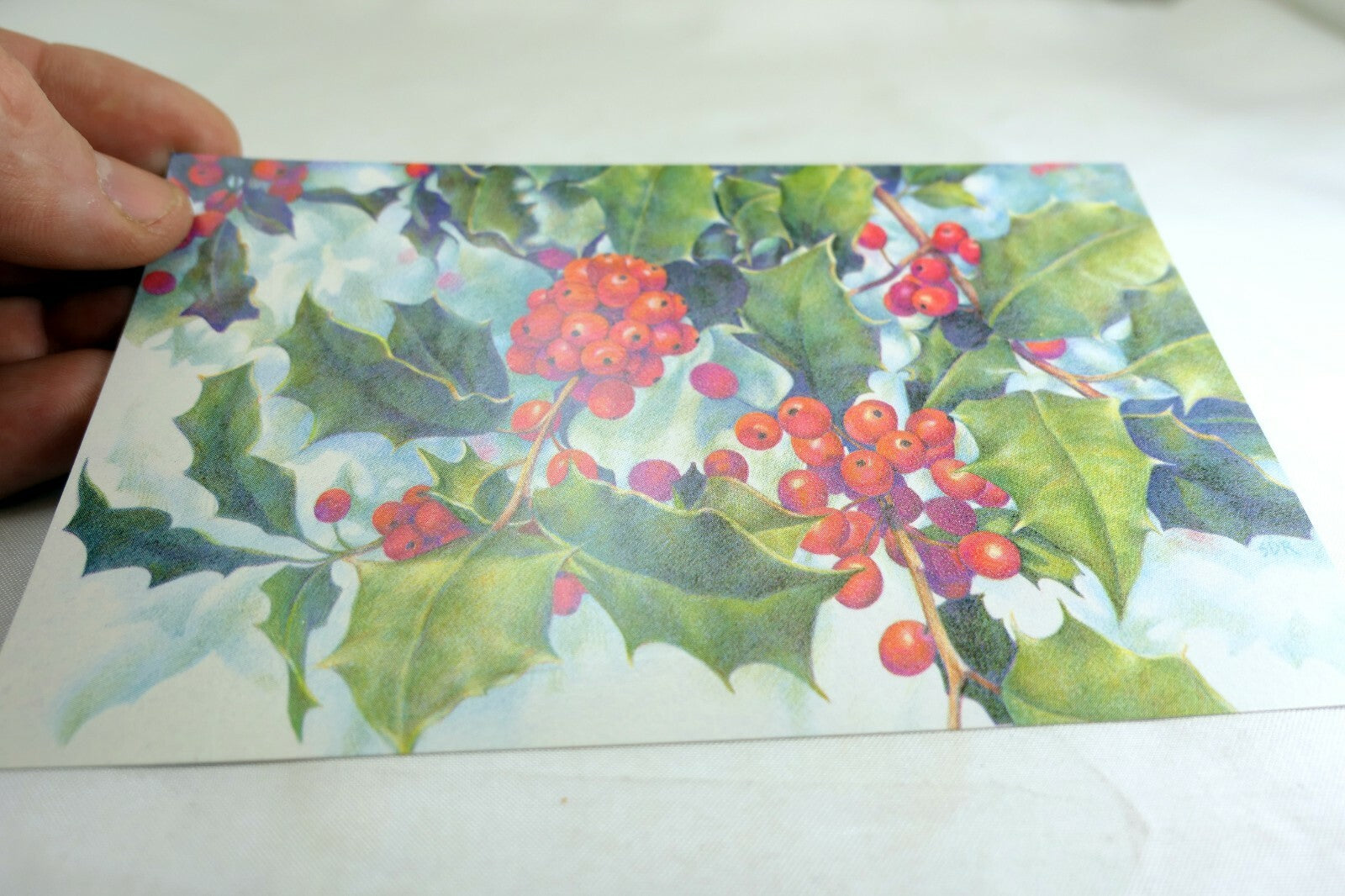 Seasons Greetings Prevention Magazine  USA Postcard 1970's vintage