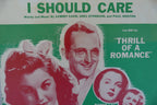 I should care sheet music 1944 from thrill of a romance musical by sammy cahn and others
