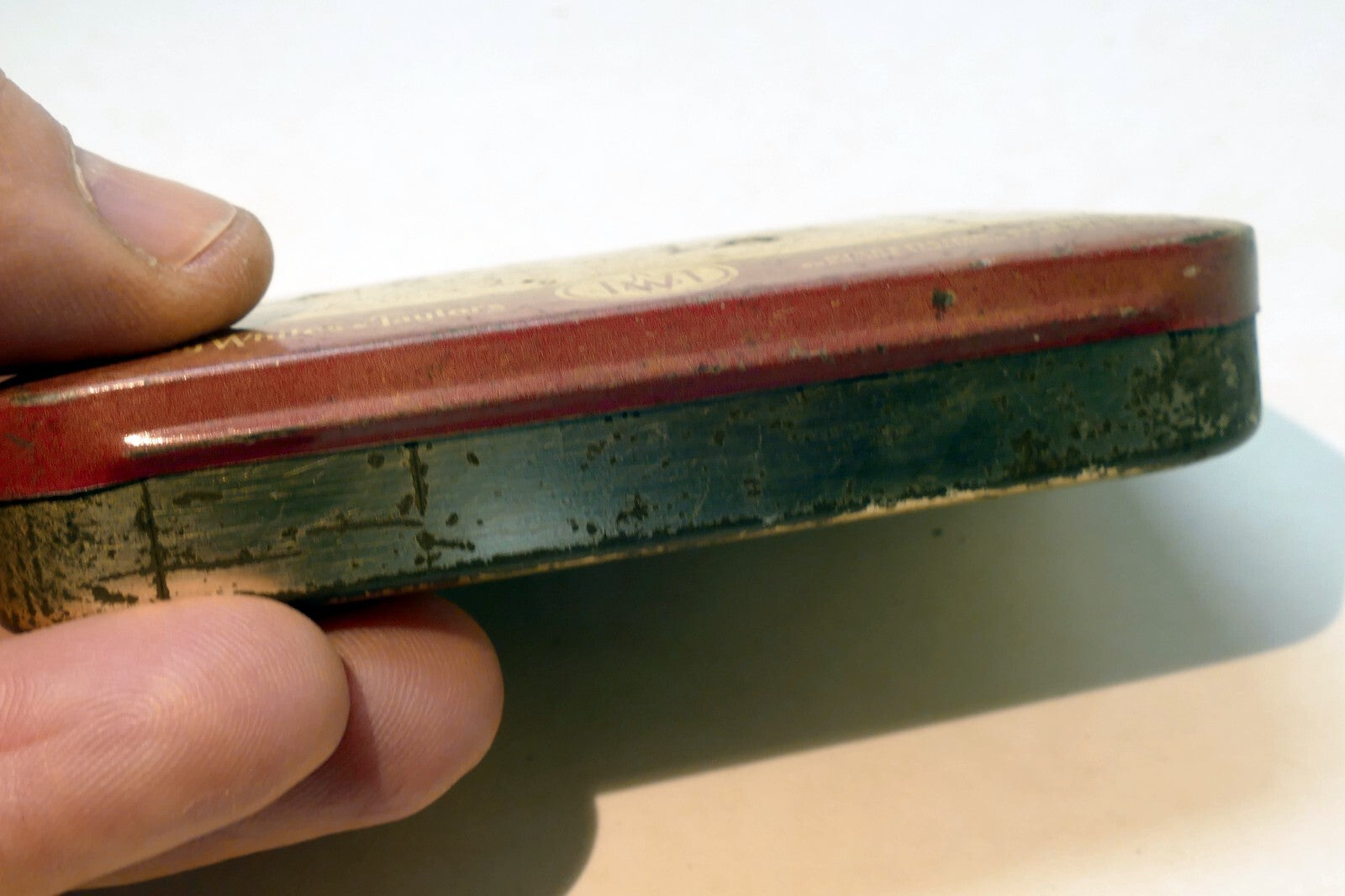 Empty TIN Verisan Compound Glycerin of Thymol Pastilles Boots England UK