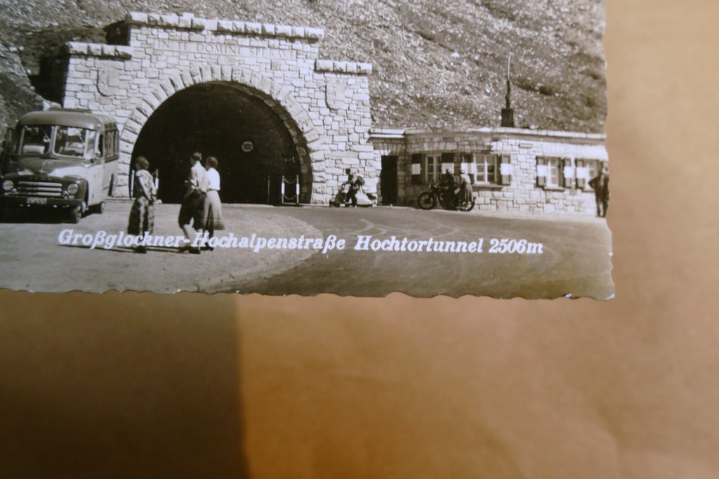 Grossglockner Hocktortunnel Alpine Road postcard Austria - unposted