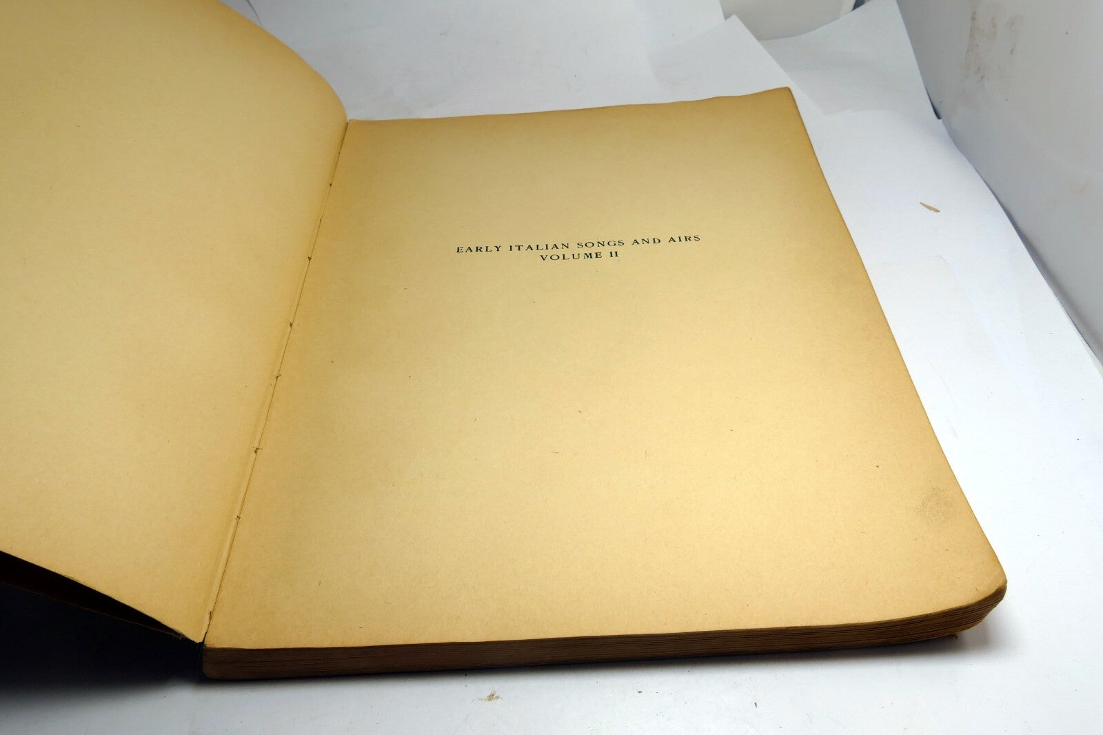 Early Italian Songs & Airs Vol 2 For Low Voice Songbook 1924 Supriani Provenzale